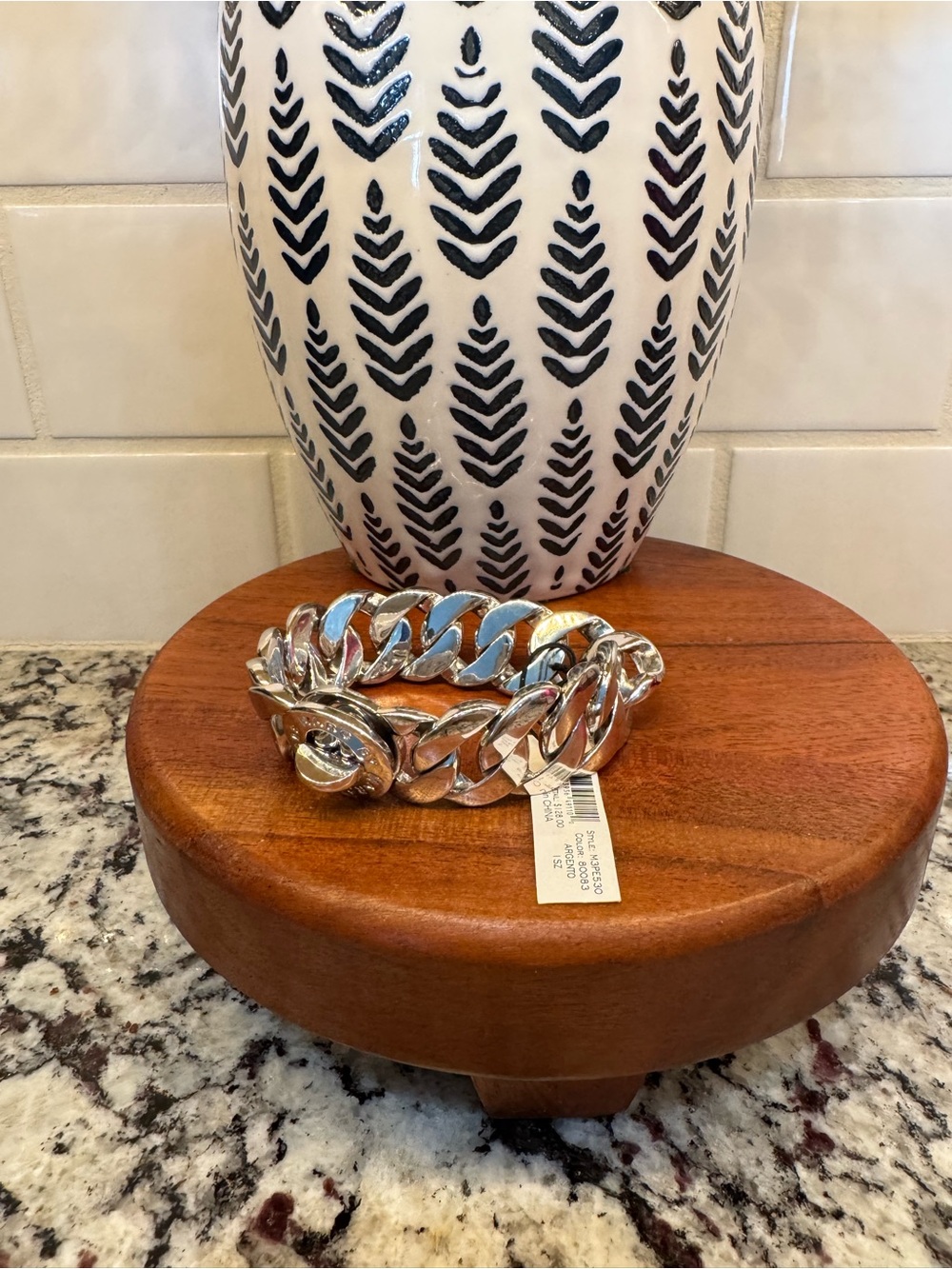 MARC BY MARC JACOBS SILVER BRACELET